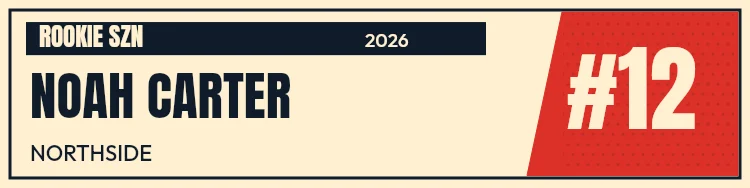 Front title insert for Noah Carter