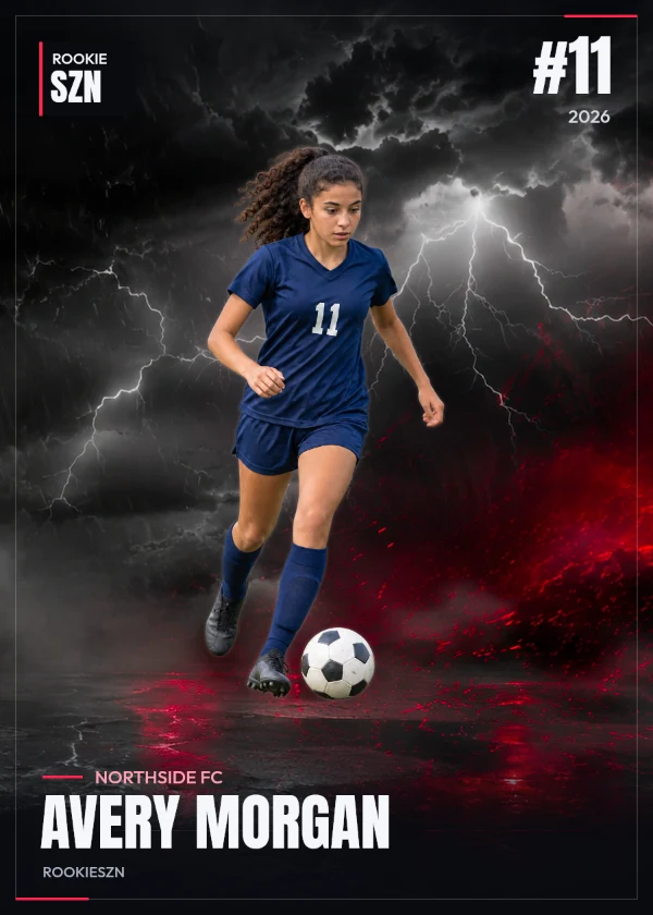 Storm personalized card example