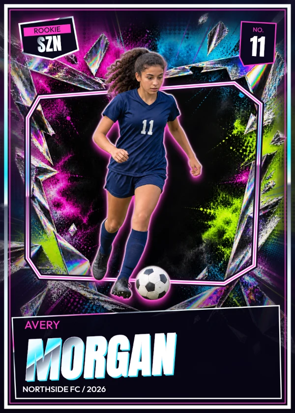Aftershock personalized card example